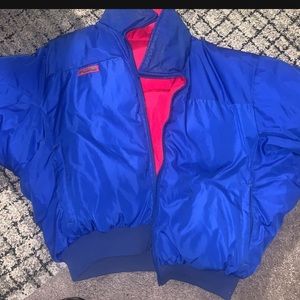 80s Vintage Columbia 2way Reverse Puff Jacket!!